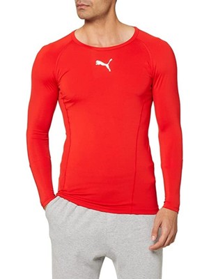 Puma Liga Baselayer Erkek Kırmızı Tişört