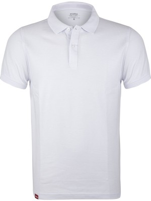 Evolite Deepraw Bay Polo T-Shirt - Beyaz