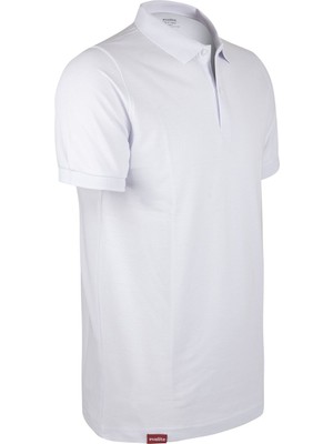 Evolite Deepraw Bay Polo T-Shirt - Beyaz