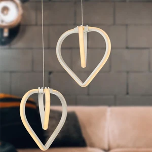 Sevinç 2'li Avize Beyaz