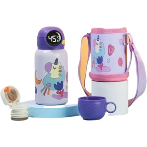 Erkekler ve Kızlar Için 500ML Akıllı Termos Kupası 316 Pasalı Paslanmaz Çelik Termos Kupası(Yurt Dışından)