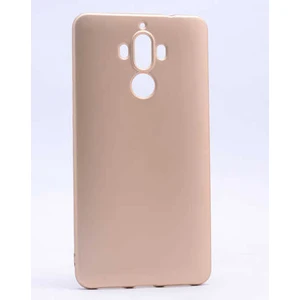Huawei Mate 9 Kılıf Silikon Yumuşak Dokulu Premium- Gold