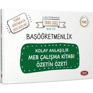 Data Yayınları 2022 MEB Ökbs Başöğretmenlik Kolay Anlaşılır MEB Çalışma Kitabı Özetin Özeti