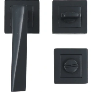 Narin Kapı Kolu Kare Rozetli Antrasit Wc