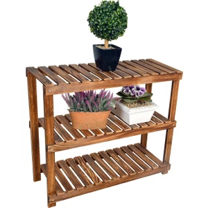 Wooden City Ahşap Ayakkabılık Ahşap Saksılık