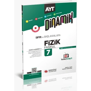 Karaağaç Yayınları 2023 Dinamik AYT Fizik Fasikülleri 7