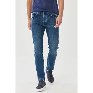Erkek Larston Slim Fit Dar Kesim Düşük Bel Esnek Jean Kot Pantolon