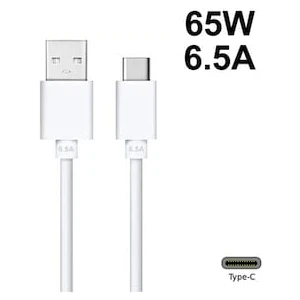 Oppo Vooc Type-C Şarj ve Data Kablosu 65W 6.5A Realme Superdart