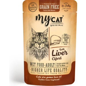 My Cat Mycat Ciğerli Pouch 85gr 24lü