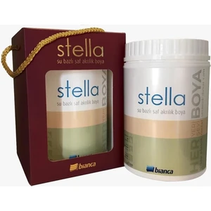 Stella Saf Akrilik Boya Beyaz 0,50 Lt