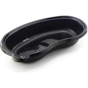 Siyah Plastik Böbrek Küveti 100 Adet