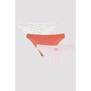 Çok Renkli 3'lü Slip Külot