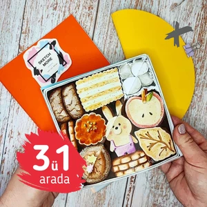 Süper Kombo 3ü1 Arada Eskiz Defteri Set Marker ve Grafik Için Skethbook Set