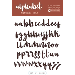 Alfabe Vol.1 Vinil Çıkartma Seti