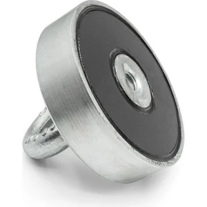 Mıknatıs Avm 80 mm Ferrit Çok Güçlü Pot Mıknatıs