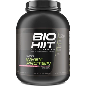 Whey Protein Tozu 2000 gr 80 Servis - Çilek Aromalı