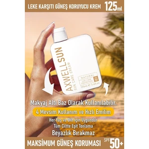 Premium Sun Care Cream - Leke Karşıtı Güneş Koruyucu Krem SPF50 125ML