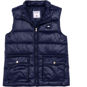 U.S. Polo Assn. Kız Çocuk Lacivert Dokuma Yelek 50252882-VR033