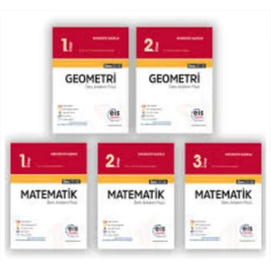 Eis Yayınları YKS DAF Matematik 1-2-3 Geometir 1-2 Set 5 Kitap