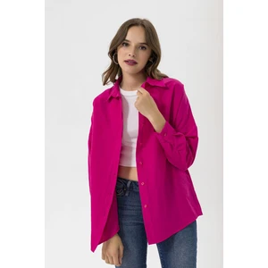 Kadın Oversize Poplik Gömlek