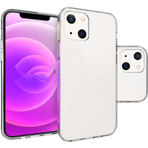Apple iPhone 14 Kılıf Süper Silikon Lüx Korumalı Şeffaf