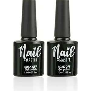 Nail Master Kalıcı Oje Protez Tırnak Top Coat ve Base Coat 2li Set