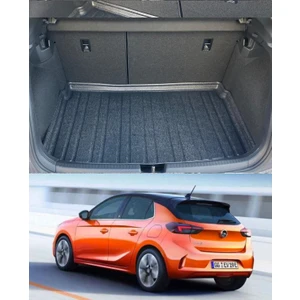 Born Garage 2020 Opel Corsa F Bagaj Havuzu 3D Uyum Kokusuz Kauçuk