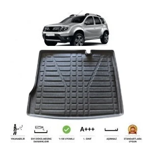 Born Garage 2014 Dacia Duster 4x2 Bagaj Havuzu Kauçuk Kokusuz
