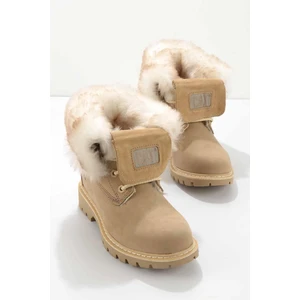 Caramel Nubuk Deri Kadın Bot & Bootie CAT0111118401