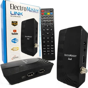 Uydu Alıcı Mini Full Hd Wıfı Youtube Electro Master-Lınk