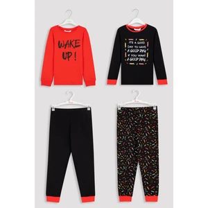 Çok Renkli B. Wake Up 2li Pijama Takımı