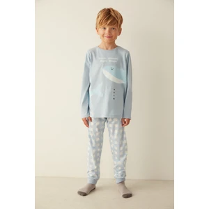 Çok Renkli B.right Whale Pijama Takımı