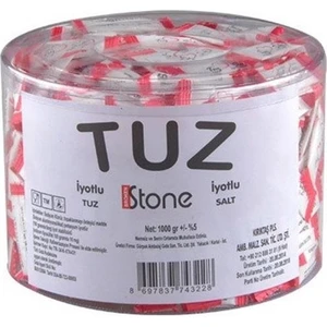 Paketli Kavanoz Tuz 1 kg