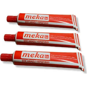 Meka Fix Çok Amaçlı Yapıştırıcı 20GR 3'lü Paket