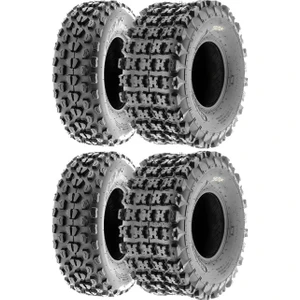 Set 21X7-10 ve 20X10-10 A017 - A027 6kat Atv Lastik Takımı Ön-Arka