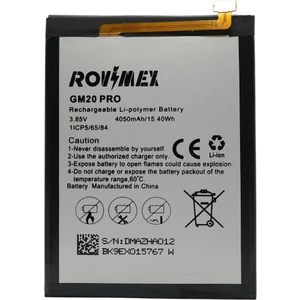 General Mobile Gm 20 Pro Rovimex Batarya Pil