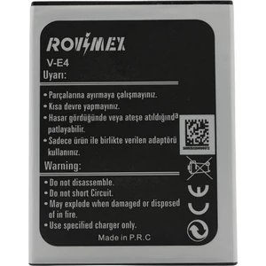 Vestel Venüs E4 Rovimex Batarya Pil