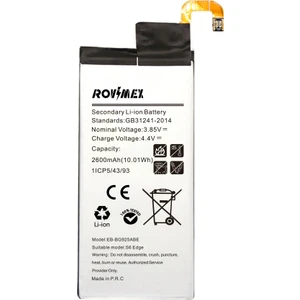 Samsung Galaxy S6 Edge (SM-G925F) Rovimex Batarya Pil