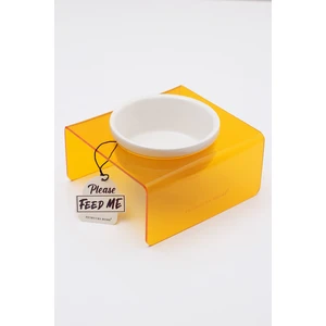 Petbucks Home Kedi ve Köpek Dekoratif Seramik Tekli Mama Kabı & Su Kabı