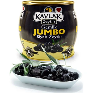 Kavlak Jumbo Gemlik Siyah Zeytin 2 kg ( Brüt )
