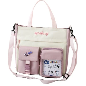 Ivy Stationery Öğrenci Büyük Kapasiteli Tek Omuz Askılı Çanta - Pembe (Yurt Dışından)