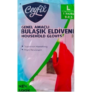Genel Amaçlı Bulaşık Eldiveni L Beden