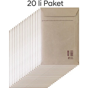 Hava Kabarcıklı Zarf 17X25CM 20'li Paket