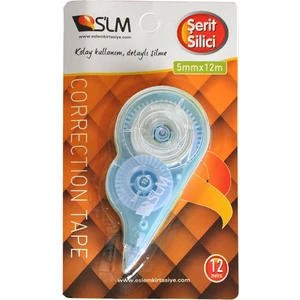 Slm Şerit Silici 5MMX12M - Pastel Turkuaz
