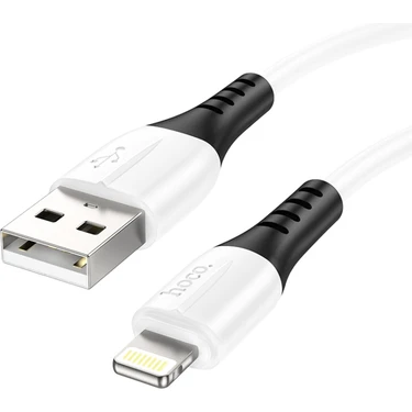 Hoco Hoco X82 iPhone Lightning To USB 2.4A Silikon Data ve Şarj Kablosu