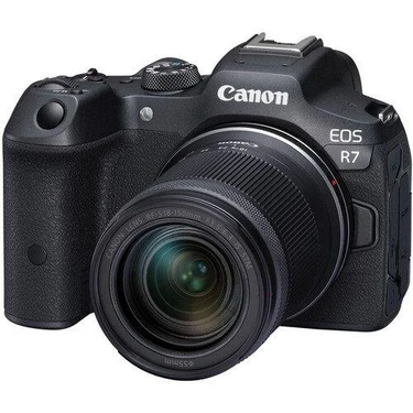 Canon Eos R7 18-150 mm Aynasız Fotoğraf Makinesi 32.5 MP 4K Çözünürlük Body + Lens