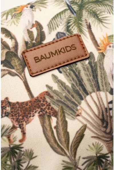 Baumkids Safari Hayvanlar Desenli Çocuk Sırt Çantası