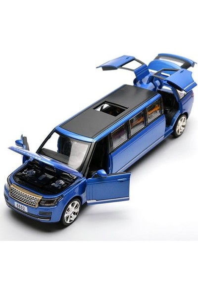 Xinh 1:32 Land Rover Range Rover Alaşım Limuzin Metal Diecast Araba Modeli Yanıp Sönen Müzikal Çocuk Oyuncak Araçları Geri Çekin | Diecasts oyuncak Araçlar (Yurt Dışından)