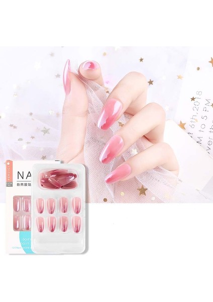 5 Adet Takma Tırnak - Çok Renklili (Yurt Dışından) fırsatları