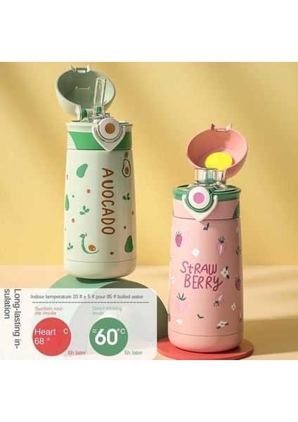400ML Paslanmaz Çelik Çocuk Termos Kupası(Yurt Dışından) fırsatları